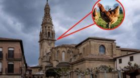 Sorprende que en esta catedral de La Rioja se conserve un gallinero medieval fruto de una historia de leyenda
