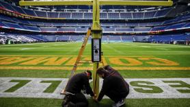 Un periodista de EEUU va a Madrid por la NFL, le preguntan si el Bernabéu está al nivel y su réplica es de campeonato