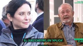 Preguntan al juez Castro por lo que ha dicho de Ayuso sobre la inmigración y dicta sentencia con estas ocho palabras