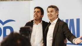 Los mensajes que se intercambiaron Feijóo y Mazón el día de la DANA: "Un puto desastre va a ser esto, presi"