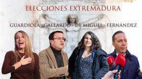 Dulce introducción al caos: estos son los principales candidatos a las elecciones de Extremadura del 21 de diciembre