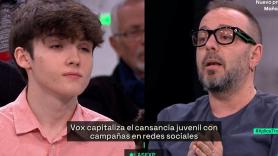Un joven del PP compara a Franco con el comunismo y Antonio Maestre se corona con su reacción