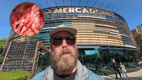 Un turista estadounidense entra en un supermercado español y se queda sin palabras al ver un producto: "Nunca había visto ternera y cerdo picada juntos"