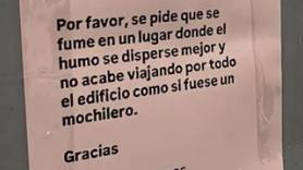 La original queja de unos vecinos por el olor "a porro" en su edificio: "Es propio de un festival"