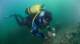 Franck, arqueólogo subacuático: "Se encontró un cuenco con la inscripción 'por Cristo el Mago' escrita en griego"