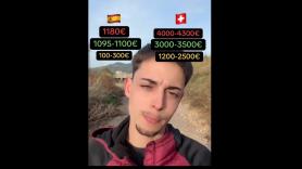 David Martínez, joven español que se ha marchado a Suiza: "Los limpiadores de hoteles cobran entre 4.000 y 4.300 euros"