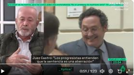 El juez José Castro sorprende a algunos al explicar por qué la condena al Fiscal General del Estado está "currada": lo señala perfectamente