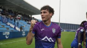 Jofre Cherta, del Atlético Baleares, a pocas horas de enfrentarse al Atlético de Madrid en Copa del Rey: "Los ves por televisión y ahora vas a jugar contra ellos"