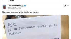 Se encuentra dinero en el ascensor de su edificio y su reacción devuelve la fe en la humanidad