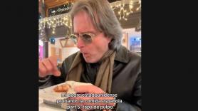 Su padre estadounidense prueba una tapa de pulpo en Madrid por primera vez: por su reacción piden su nacionalidad española