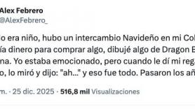 Enseña el regalo navideño que hizo en el colegio y arrasa por lo que pasó con él años después: medio millón de personas son testigos