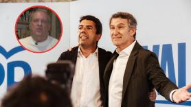 Javier Aroca habla por mucho al responder en qué lugar dejan a Feijóo los mensajes con Mazón en la DANA