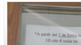 Cuenta lo que pasará en su bar a partir del 1 de enero con un cartel que es de una sinceridad pocas veces vista