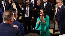 Delcy Rodríguez, designada presidenta de Venezuela tras la captura de Maduro: "Juro con dolor, pero con honor"