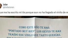 Su regalo de Reyes sufre un retraso y su tía le deja una carta que merece un premio a la idea más ingeniosa del año