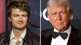 Joe Keery, estrella de 'Stranger Things', arrasa con solo una frase al dirigirse a Trump de una manera que le va a escocer