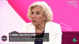 Carmena tiene muy claro cuál tiene que ser la respuesta de los europeos a la pretensión de Trump con Groenlandia
