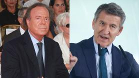 Feijóo se desmarca de Ayuso al opinar sobre las denuncias contra Julio Iglesias por agresión sexual