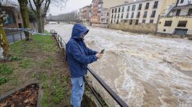 Localizado el cuerpo del desaparecido en Girona por la crecida de un río en plena borrasca Harry