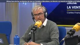 Carles Francino alza la voz y deja una reflexión impecable contra los que aprovechan Adamuz para sacar rédito político