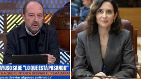 Ayuso dice que el Gobierno está "desviando" la atención y Jesús Maraña da una réplica sin precedentes