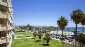 Muere una mujer al caerle encima una palmera por el fuerte viento en Torremolinos (Málaga)