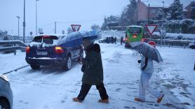 Estos son los barrios y ciudades de Madrid donde ya se puede ver nieve por la llegada de la borrasca Kristin