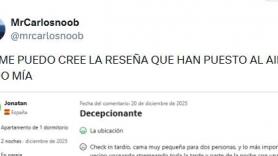 Tiene un piso turístico en su comunidad, mira las reseñas y arrasa al compartir lo que le han dedicado unos huéspedes