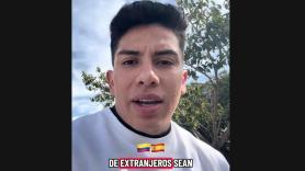 Santiago, colombiano en España: "No puede ser que los más ofendidos con la regularización de extranjeros... Sean los extranjeros con papeles"