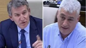 El encontronazo entre Feijóo y Oskar Matute acaba con una frase del de Bildu que estará en todos los telediarios