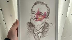 La historia tras el retrato de Mariano Barbacid que ha llegado a todos los rincones del planeta: "Está siendo una locura"