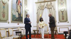 Zapatero resalta su "gran confianza" en Delcy Rodríguez en su visita a Caracas: "Hay un renacer de Venezuela"