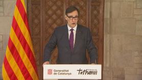 El regreso de Illa, tras un mes de baja: "Sé lo que hay que hacer"