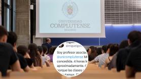 Un profesor de la Universidad Complutense impacta con su mensaje por la situación de la UCM: "Que el que pueda haga algo"