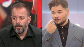 Antonio Maestre, muy escéptico, emplea esta metáfora para definir el acto de Gabriel Rufián