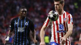 El Atlético de Madrid vence al Brujas y logra el pase a octavos de final de la Champions en un partido más sufrido de lo que indica el marcador y con un Sorloth imperial (4-1)