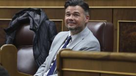 Rufián, al ser preguntado por una posible vuelta del rey emérito a España: "Los delincuentes, mejor fuera que dentro"