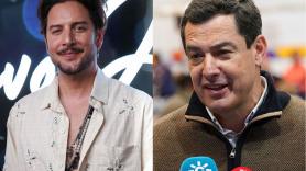 Con Juanma Moreno a apenas dos metros, Manuel Carrasco lanza este mensaje: quien quiera entender, que entienda