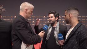 El director Hernán Zin dice desde los Goya lo que pasa en España por apoyar en público a Palestina