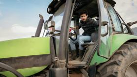 Eloy, agricultor, popular por el claxon de su tractor: "La canción no es por nada especial, es la que más me ha gustado"