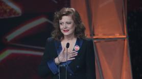 Lo que ha hecho Susan Sarandon al ver que estaba allí su actriz de doblaje en español trae cola: "Vaya tela"