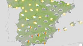 La Aemet avisa del giro radical en el tiempo: "Desplome térmico, lluvias de barro, inundaciones, caídas de ramas y condiciones peligrosas de circulación"
