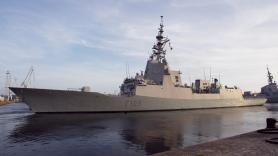 Así es la fragata Cristóbal Colón, el navío que España ha movilizado en misión defensiva hacia Chipre