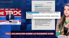 Nacho Abad responde a Sarah Santaolalla tras su dimisión de 'En boca de todos': "Aquí no hay mercenarios de la información"