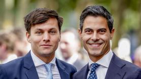 El primer ministro Rob Jetten y su prometido argentino, Nicolás Keenan: una noche en palacio con Guillermo Alejandro y Máxima de Holanda