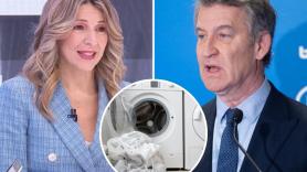 Yolanda Díaz compara a Feijóo con "una lavadora vieja": así lo explica