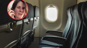 Le pide a una pasajera del avión cambiar el asiento para que el padre esté con su bebé, acepta y el gesto de agradecimiento arrasa