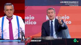 Wyoming reacciona con una frase que va a resonar al lapsus de Feijóo tras ser preguntado por Santiago Segura y Almodóvar