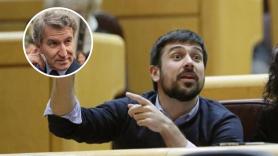 Ramón Espinar hace un traje a Feijóo tras ver el "bulo de quinta" que lanza contra Pedro Sánchez