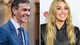 Sánchez pone esta canción de 'Hannah Montana' y no son pocos los que se acuerdan de sus tuits con Miley Cyrus